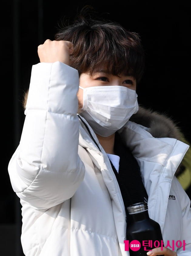 [TEN 포토] 마이진 '가요무대 파이팅!'