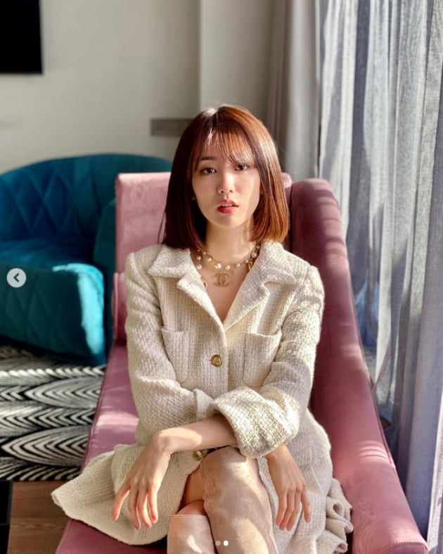 '류수영♥' 박하선, 저장을 부르는 우아美...여배우의 품격[TEN★]