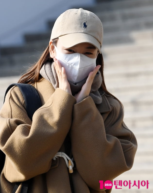 [TEN 포토] 안은진 '방송국에 핀 꽃 한송이'