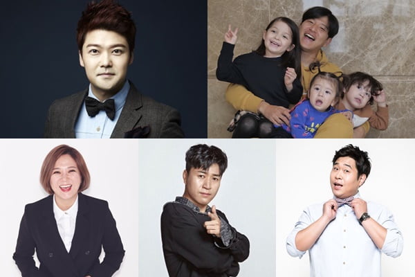 2021 KBS 연예대상 후보 5인/ 사진=KBS 제공