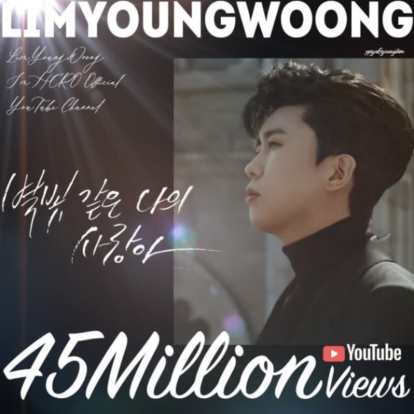 임영웅 '별빛 같은 나의 사랑아' MV, 4500만 뷰 돌파