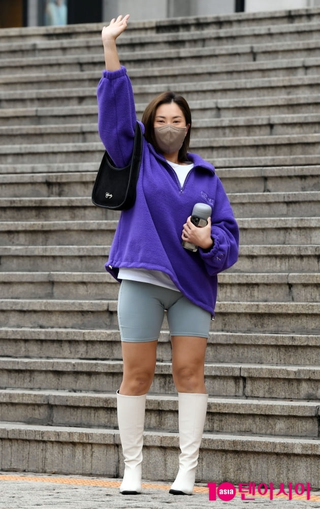[TEN 포토] 가비 '팬들에게 기쁨의 인사'