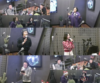 [종합] '스우파' 가비, 가수 도전? 민낯+산타 텔미 열창…박명수 "-10점" ('라디오쇼')