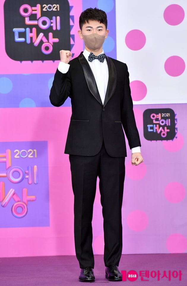 [TEN 포토] 김재덕 '시상식 나들이'(2021 KBS 연예대상)