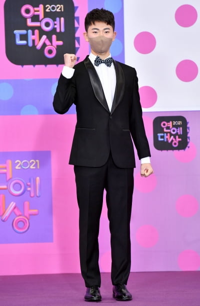 [TEN 포토] 김재덕 '시상식 나들이'(2021 KBS 연예대상)