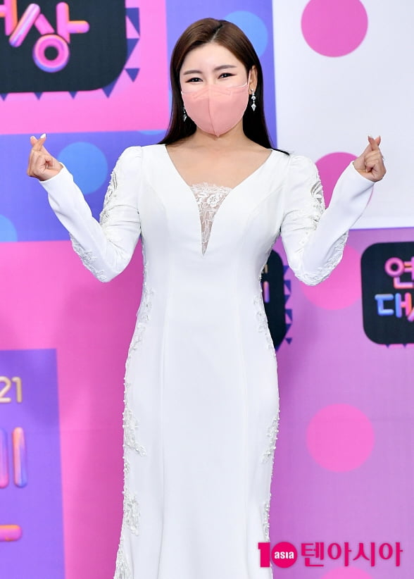[TEN 포토] 송가인 '가인이어~라'(2021 KBS 연예대상)