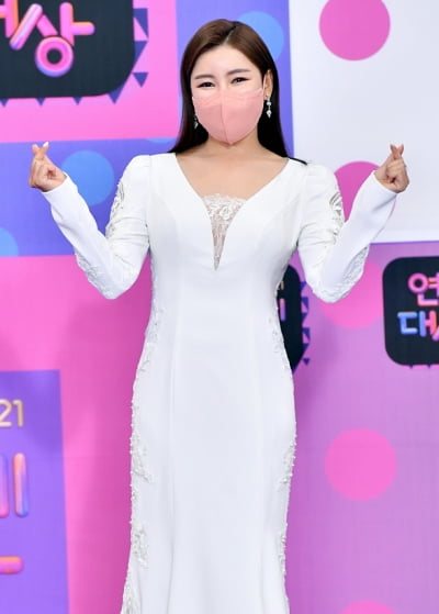 [TEN 포토] 송가인 '가인이어~라'(2021 KBS 연예대상)