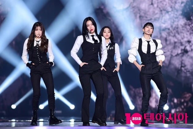 [TEN 포토] 이채연·아이사·류진·민니 '가요대전 스페셜 무대'