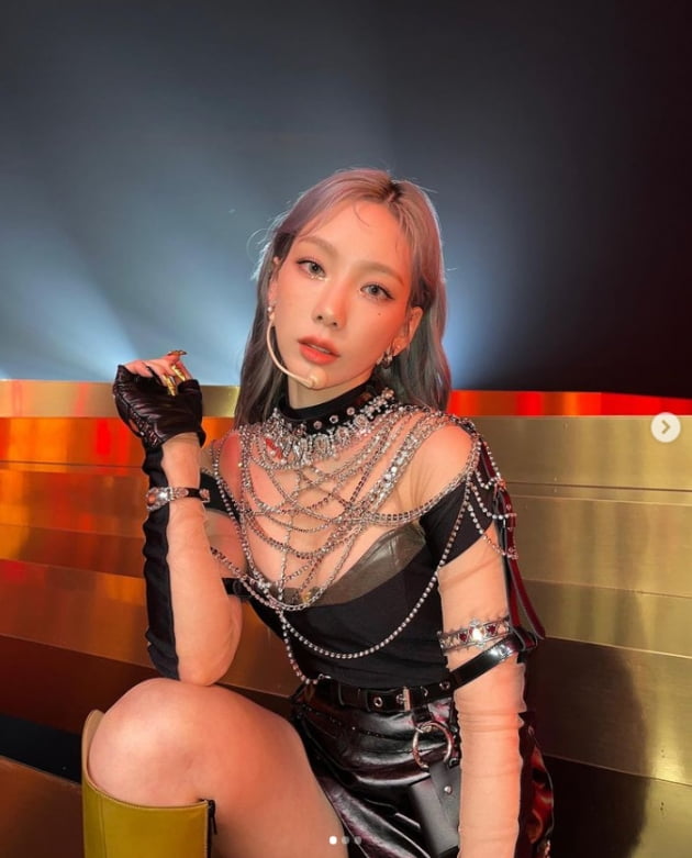 소녀시대 태연, 유혹의 눈빛...매력있는 이쁨[TEN★]