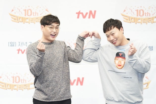 개그맨 박영진, 이상준./사진=tvN '코미디빅리그'