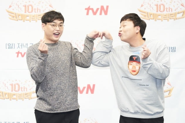 개그맨 박영진, 이상준./사진=tvN '코미디빅리그'