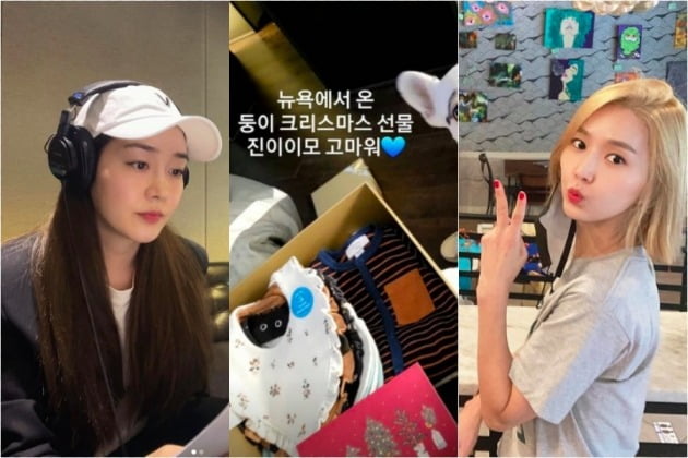 사진=성유리, 이진 인스타그램