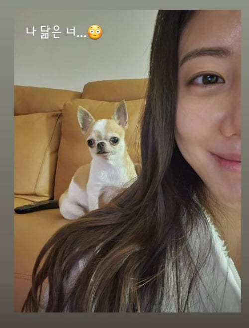 '쌍둥이 맘' 한그루, 내추럴한 민낯...그대로 지켜주고 싶은 청순[TEN★]