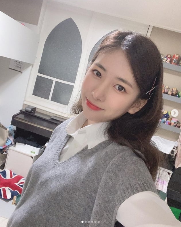 박찬민 딸 박민하, 한파 녹이는 청량한 비주얼...오늘도 이쁨[TEN★]