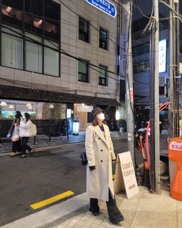 '임신' 우혜림, C사 명품백 메고 압구정 누비는 예비맘 "연말 in 서울" [TEN★]
