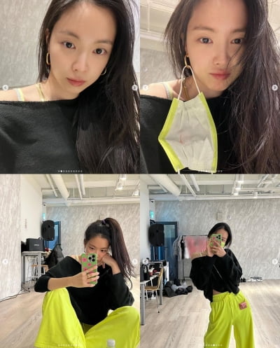 손나은, 미모가 블링블링...청순美 업[TEN★]