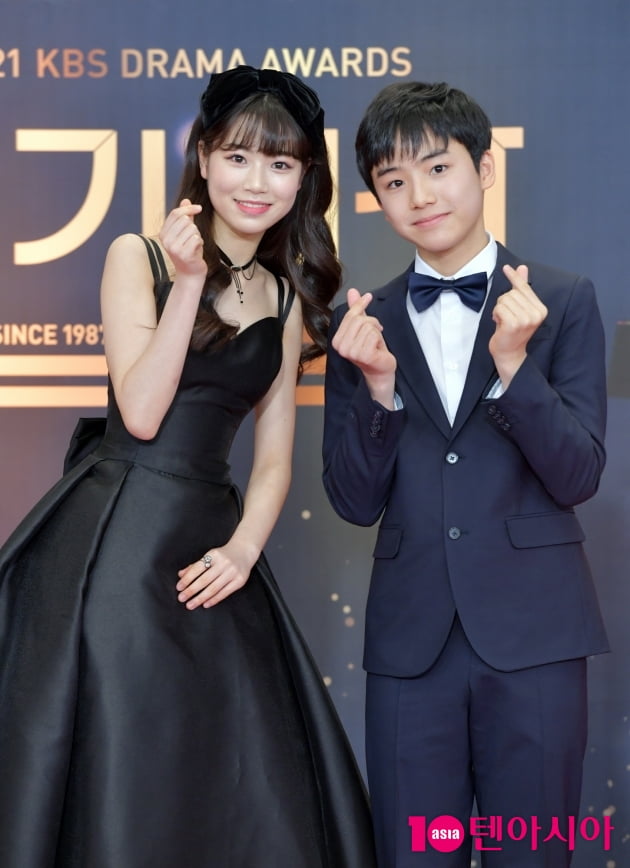 [TEN 포토] 문우진-이가연 'KBS 연기대상 왔어요'