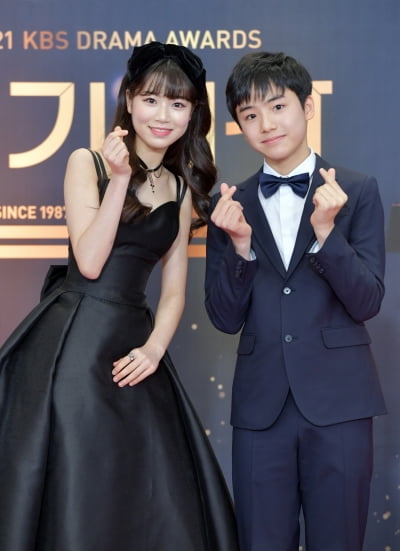 [TEN 포토] 문우진-이가연 'KBS 연기대상 왔어요'