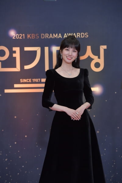 [TEN 포토] 박은빈 '활짝 핀 장미꽃처럼' (KBS 연기대상)
