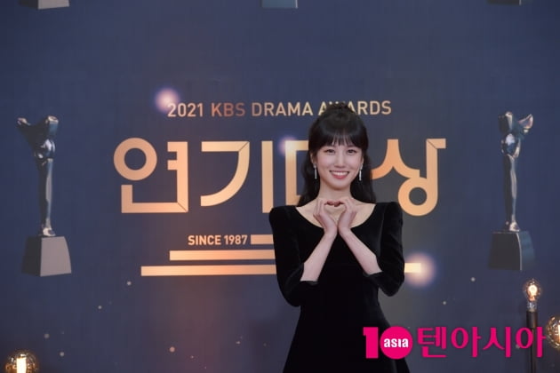 [TEN 포토] 박은빈 '가만히 있어도 미모가 반짝' (KBS 연기대상)