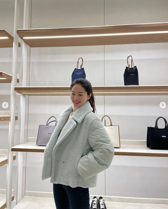 '전진♥' 류이서, 작은 얼굴+긴 다리…연예인보다 예쁘네 [TEN★]