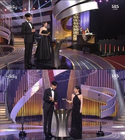 '2021 SBS 연기대상'(사진=방송 화면 캡처)