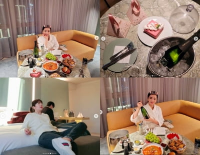 '심리섭♥' 배슬기, "내 팔자에 이런 것도"…옆 동네로 떠난 초호화 호캉스 [TEN★]