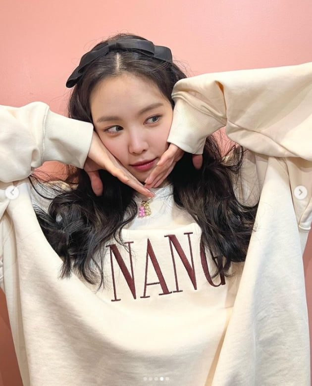 손나은, 인형같은 미모...뭘 입어도 예쁜 손여신[TEN★]