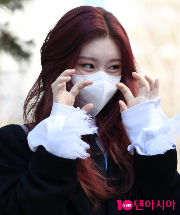 [TEN 포토] 있지 채령 '매력 넘치는 호랑이'