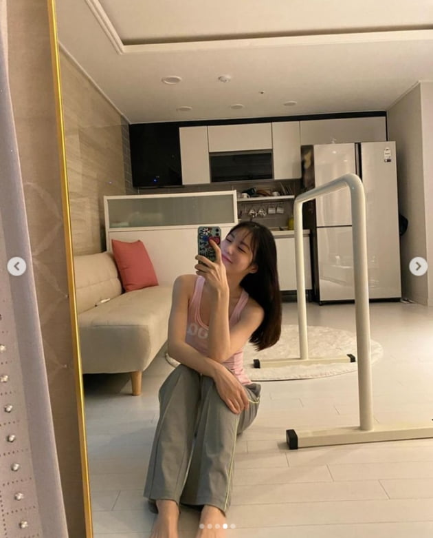 신예은, 집에서 발레하는 발린이...충격적이 몸무게 42.2kg[TEN★]