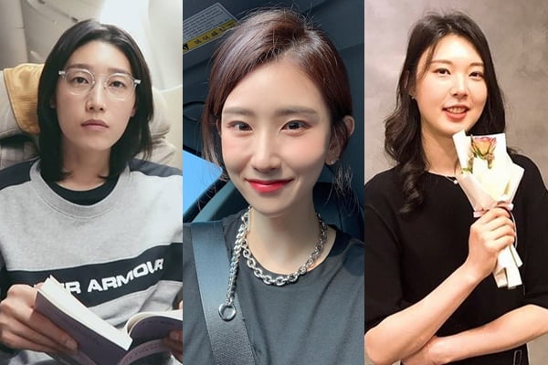 김연경, 김수지, 양효진(왼쪽부터) /사진=김연경, 김수지, 양효진 인스타그램