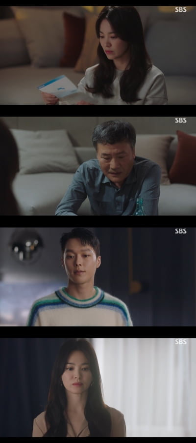 [종합] 송혜교, ♥장기용과 이별 "충분히 행복했고 벅차게 사랑했어" ('지헤중')
