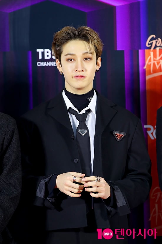 [TEN 포토] 스트레이키즈 방찬 '넘치는 매력남'