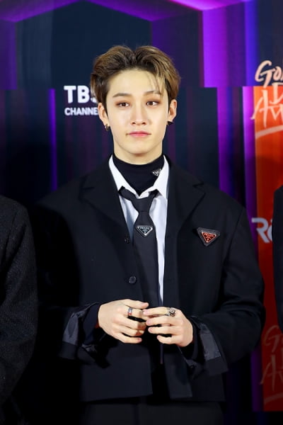 [TEN 포토] 스트레이키즈 방찬 '넘치는 매력남'