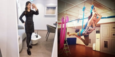 '주진모♥' 민혜연, 요가하랴 거울셀카 찍으랴 바쁘네 "요가 다시 시작!" [TEN★]