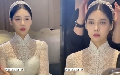 '이장원♥' 배다해, 결혼식이 2달 전인데 벌써 그립나 "웨딩 2시간 전 마무리" [TEN★]