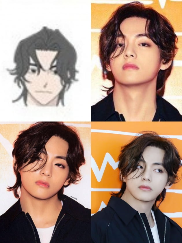 방탄소년단 뷔, 2D보다 더한 '투디미'로 영화같은 콘셉트 포토