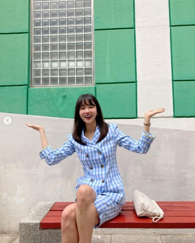 황우슬혜, 한파에도 포기못하는 노출...매력있는 이쁨[TEN★]