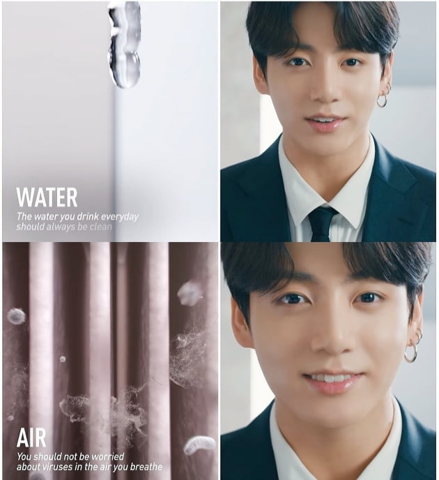 방탄소년단 정국, '청아·청초미'...1급수 '청정 미모'