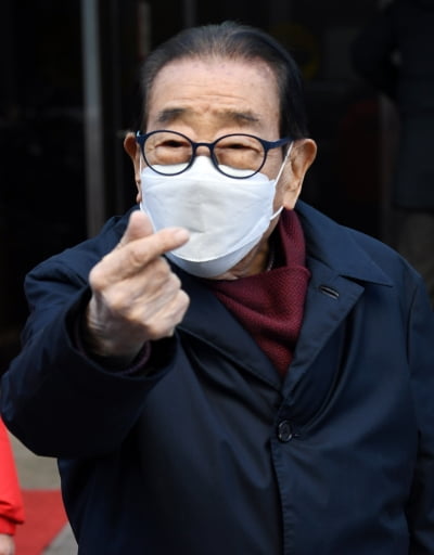 [TEN 포토] 송해 '여러분 사랑합니다'