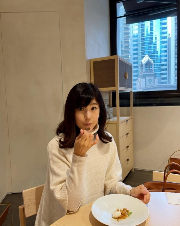 '홍콩댁' 강수정, 고급 한식으로 잠시 잊어보는 고민 "또 도돌이표" [TEN★]