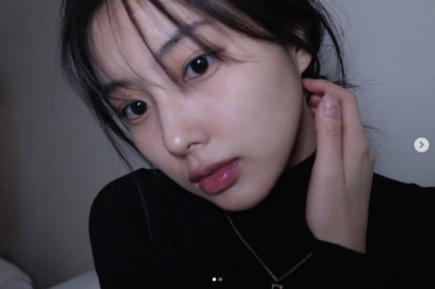 아이즈원 출신 강혜원, 봄에 핀 꽃같은 청순함...사랑스러운 눈맞춤[TEN★]