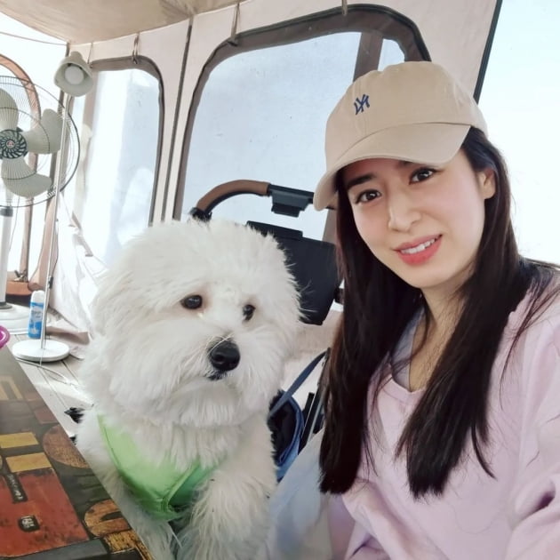 민혜연, "소중한 휴진일"엔 ♥주진모와 캠핑식당 데이트…"행복하다면 된 거지!" [TEN★]