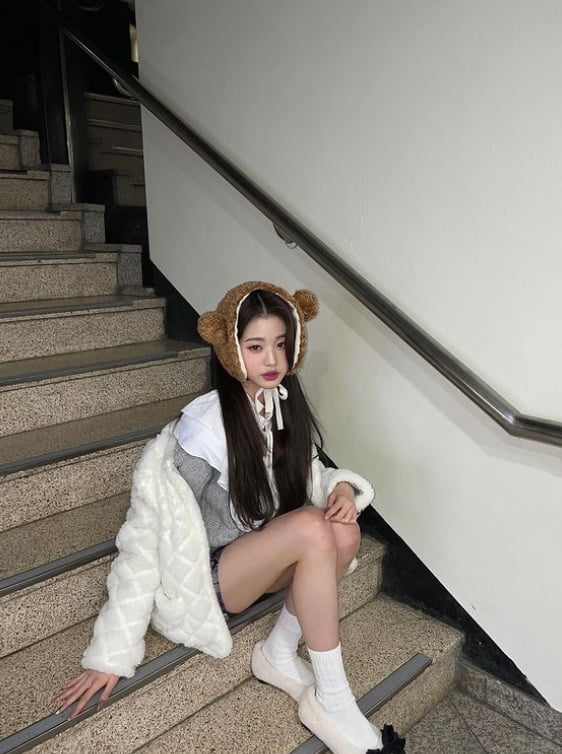 장원영, 걸그룹 원탑 비주얼…살아있는 인형 맞네 [TEN★]