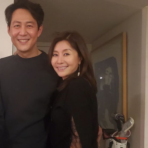 이정재, 최명길 /사진=최명길 인스타그램