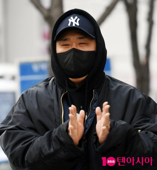 [TEN 포토] 문세윤 '대상공약 머리 자르고 왔어요'