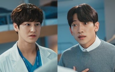 정지훈X김범, 톰과 제리 케미…유이 '황당' ('고스트 닥터')