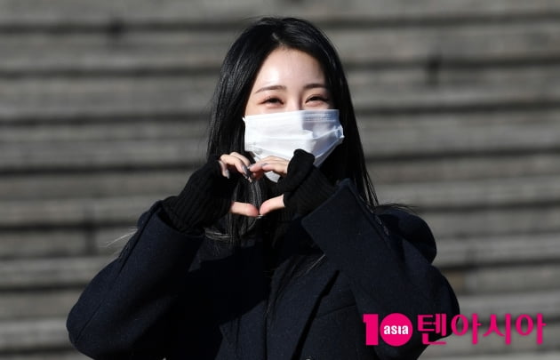 [TEN 포토] 홍지윤 '행복한 하트 뿅뿅'