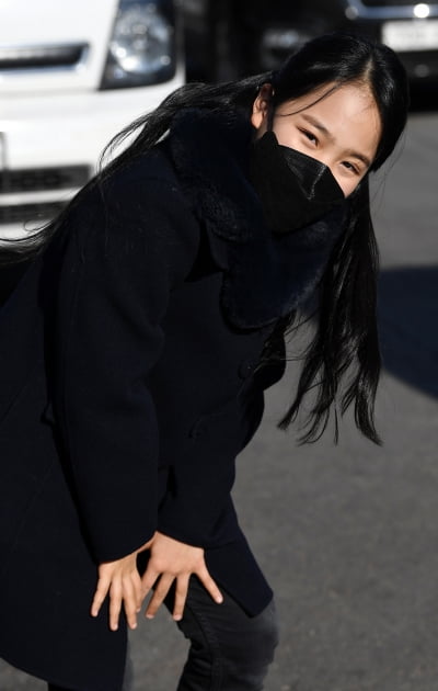 [TEN 포토] 김태연 '퇴근합니다'