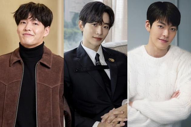 배우 강하늘(왼쪽부터), 이준호, 김우빈. / 사진제공=티에이치컴퍼니, JYP엔터테인먼트, 에이엠엔터테인먼트